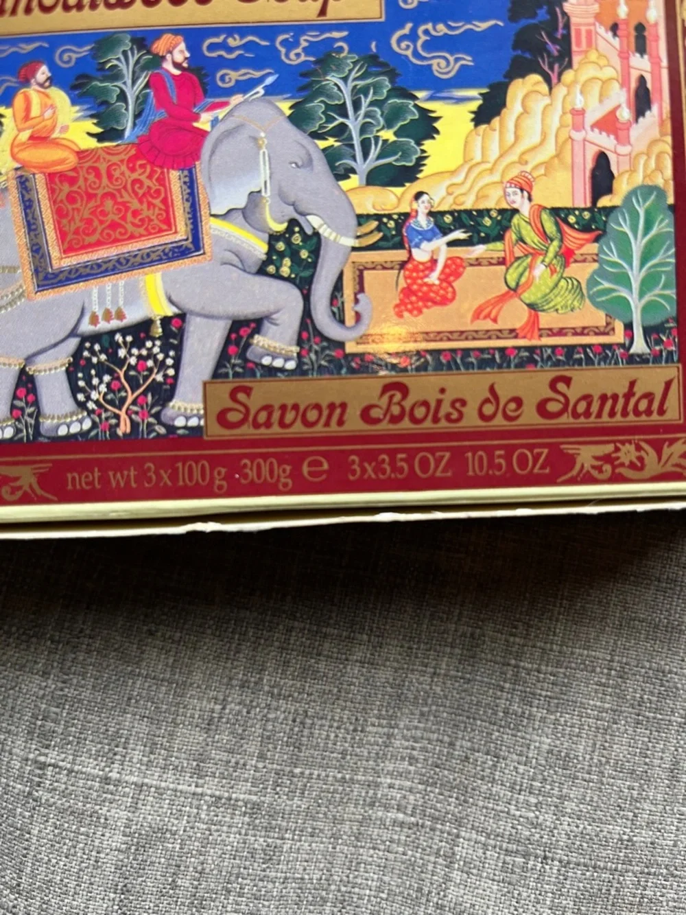 Crabtree & Evelyn Sandalwood Soap 3 Bars 3x3.5 oz. Discontinued